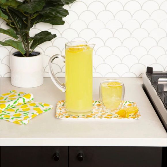 To The Market Tray Lemon Squeeze Tray - Picture 6 of 6